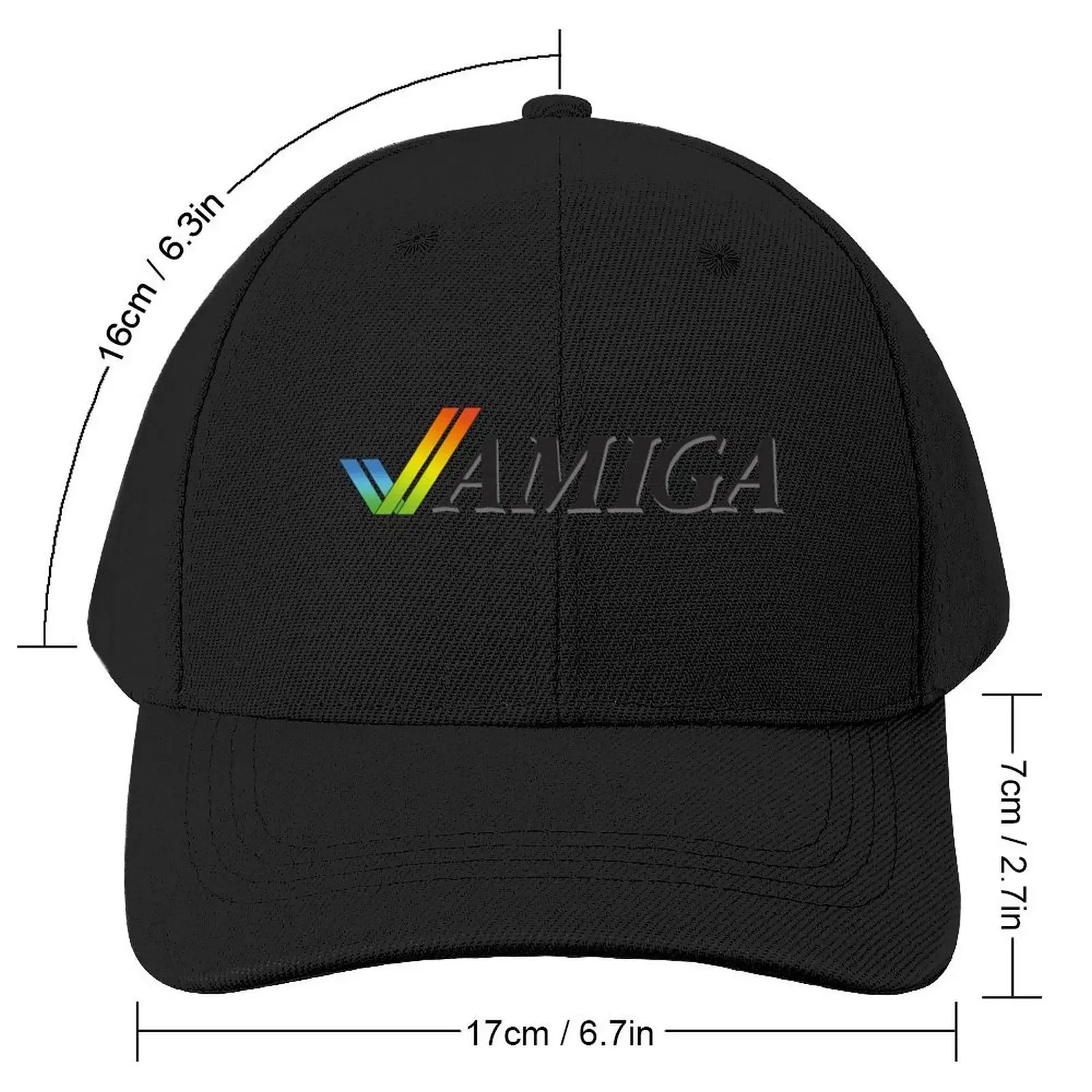 Amiga (Vector Recreation) Baseball Cap Luxury Hat party Hat Visor Mens Caps Women's