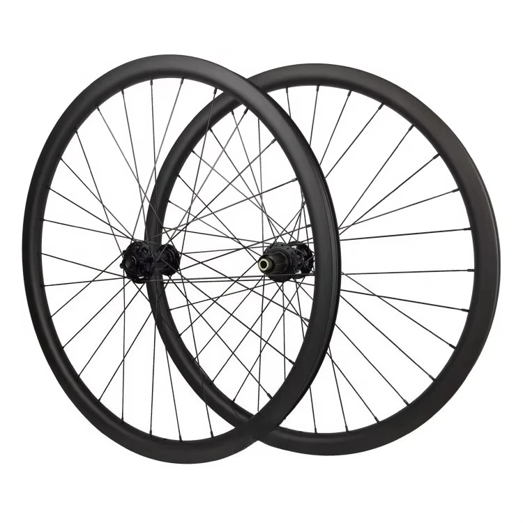 

29er Carbon Mtb Wheelset Tubeless 30mm Width Mountain Bike Wheelset 30mm Depth Carbon Wheelset Disc Brakes 28 Hole / 32 Hole
