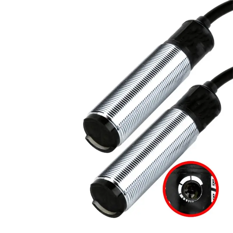 [NEW!A93G】 Proximity Switch Series: BR400-DDT Three-Wire NPN Normally Open + Normally Closed, Adjustable Detection Distance 400M