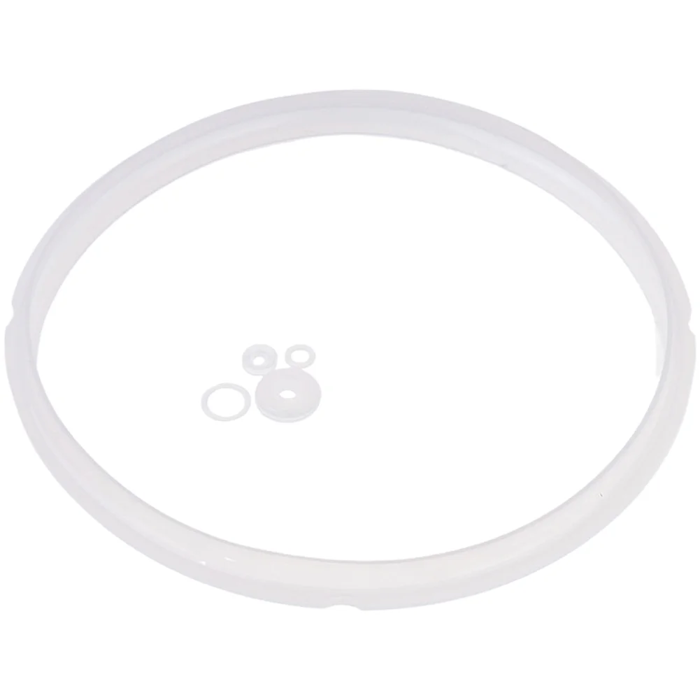 Transparent Silicone Seal Ring 22cm Inner Diameter For 5-6L Electric Pressure Cooker Gasket Replacement Kitchen Tool