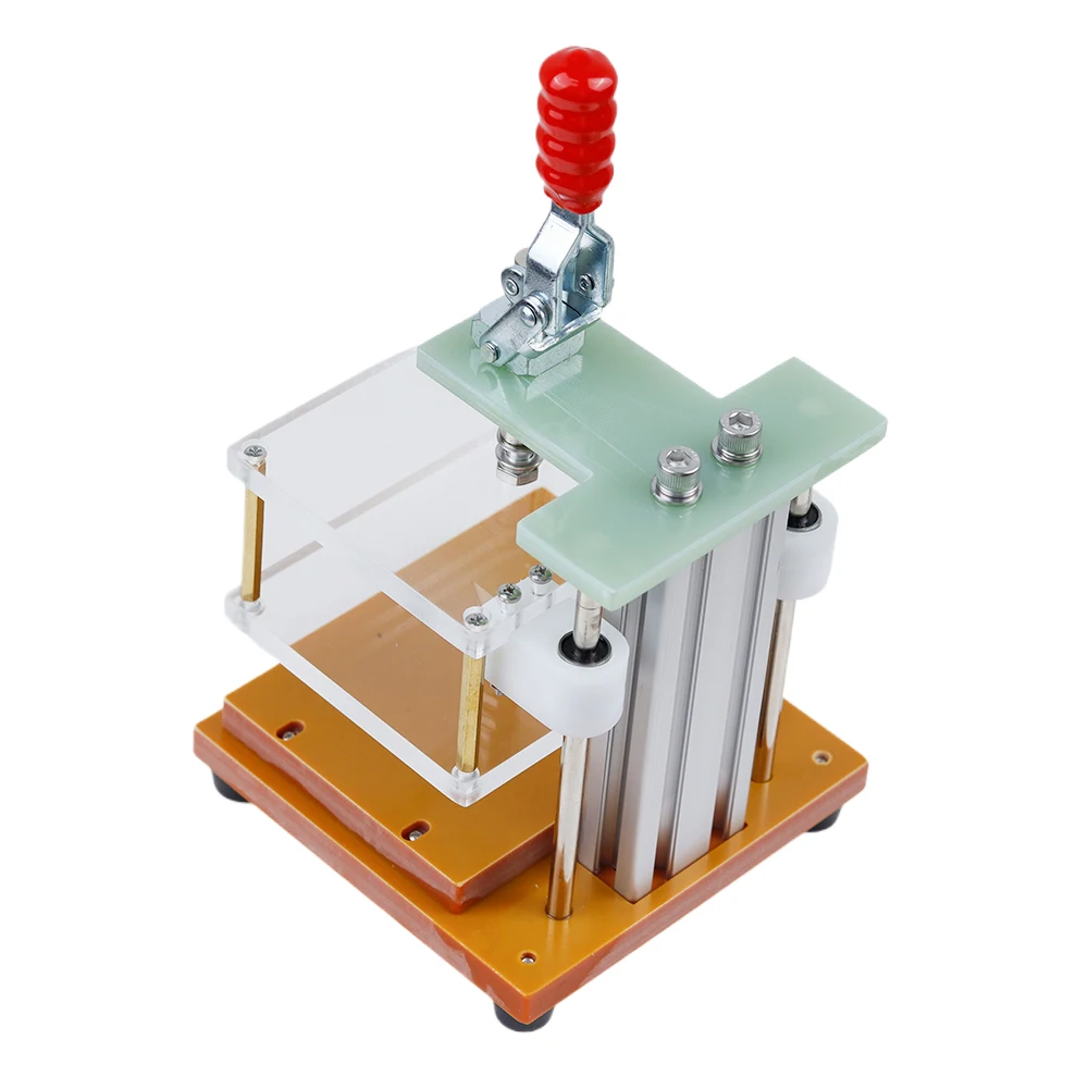 Imagem -04 - Universal Circuit Board Test Tooling Frame Pcb Board Testing Pcba Test Fixture Tool Baquelite Rack Embrião T05d