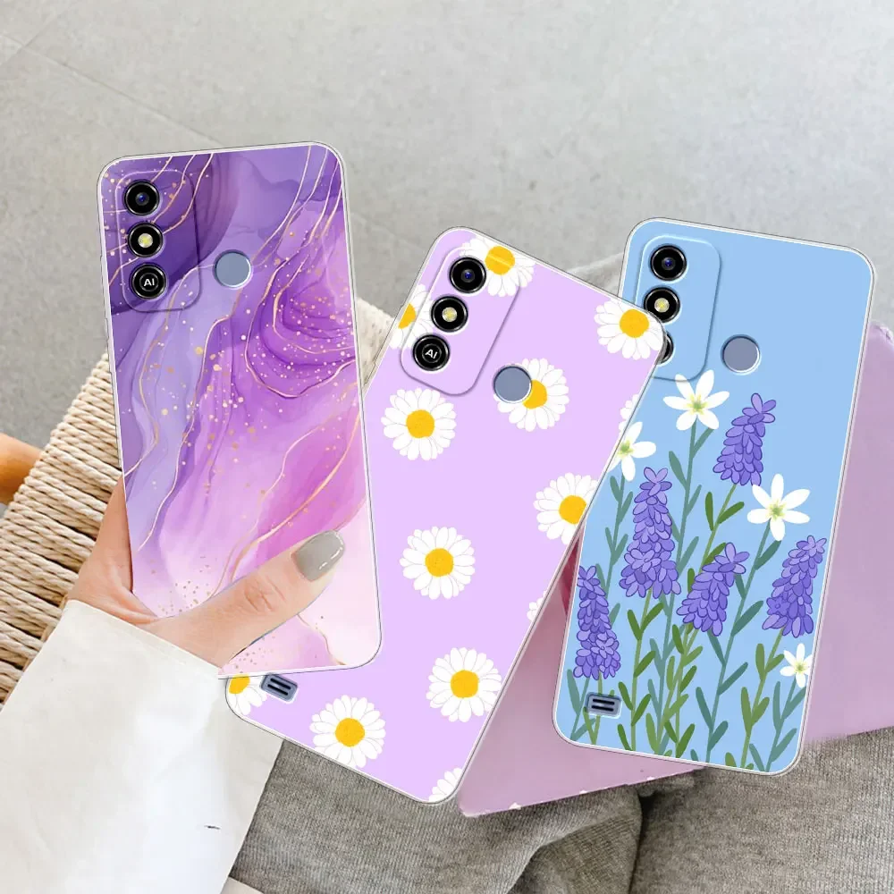 For ZTE Blade A53 Pro Case Shockproof Clear Silicon Soft TPU Back Cover For ZTE A53 New Fundas For ZTE Blade A53 Bumper Coque