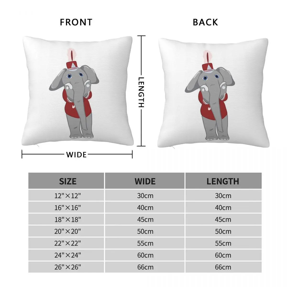 Million Dollar Big Al Square Pillowcase Polyester Linen Velvet Creative Zip Decorative Pillow Case Car Cushion Cover 45x45