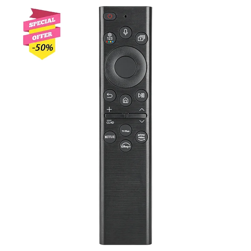 

BN59-01385A For Samsung Solar Voice Remote Control Replacement With NETFLIX PrimeVideo Buttons, For Samsung Frame Smart TV