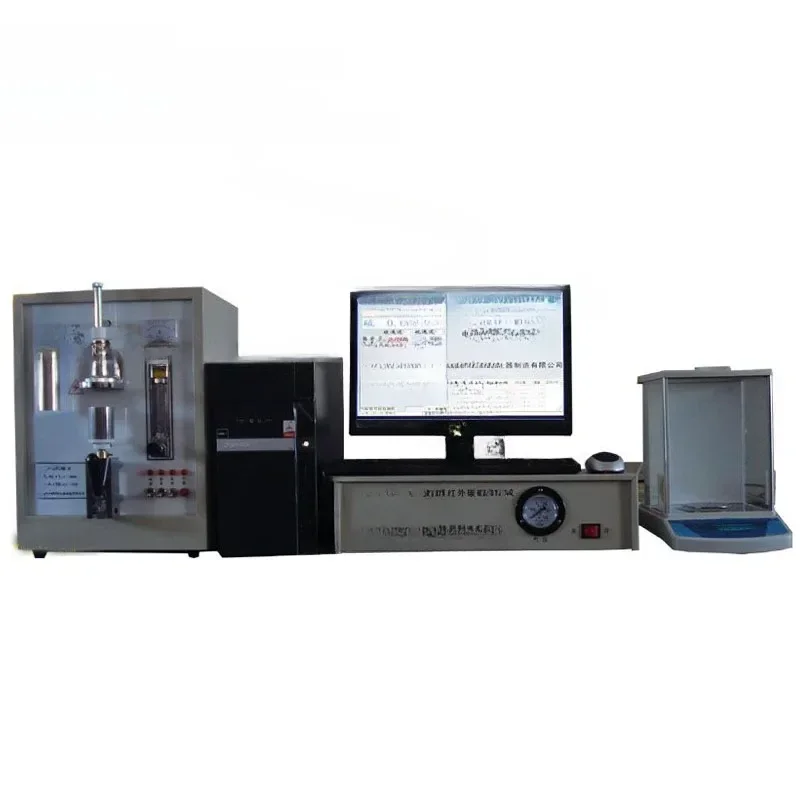 Hpc500 Automotive Exhaust Analyzer (Five Gas Liquid Crystal) Exhaust Analyzer Exhaust Emission Detector Chinese and English