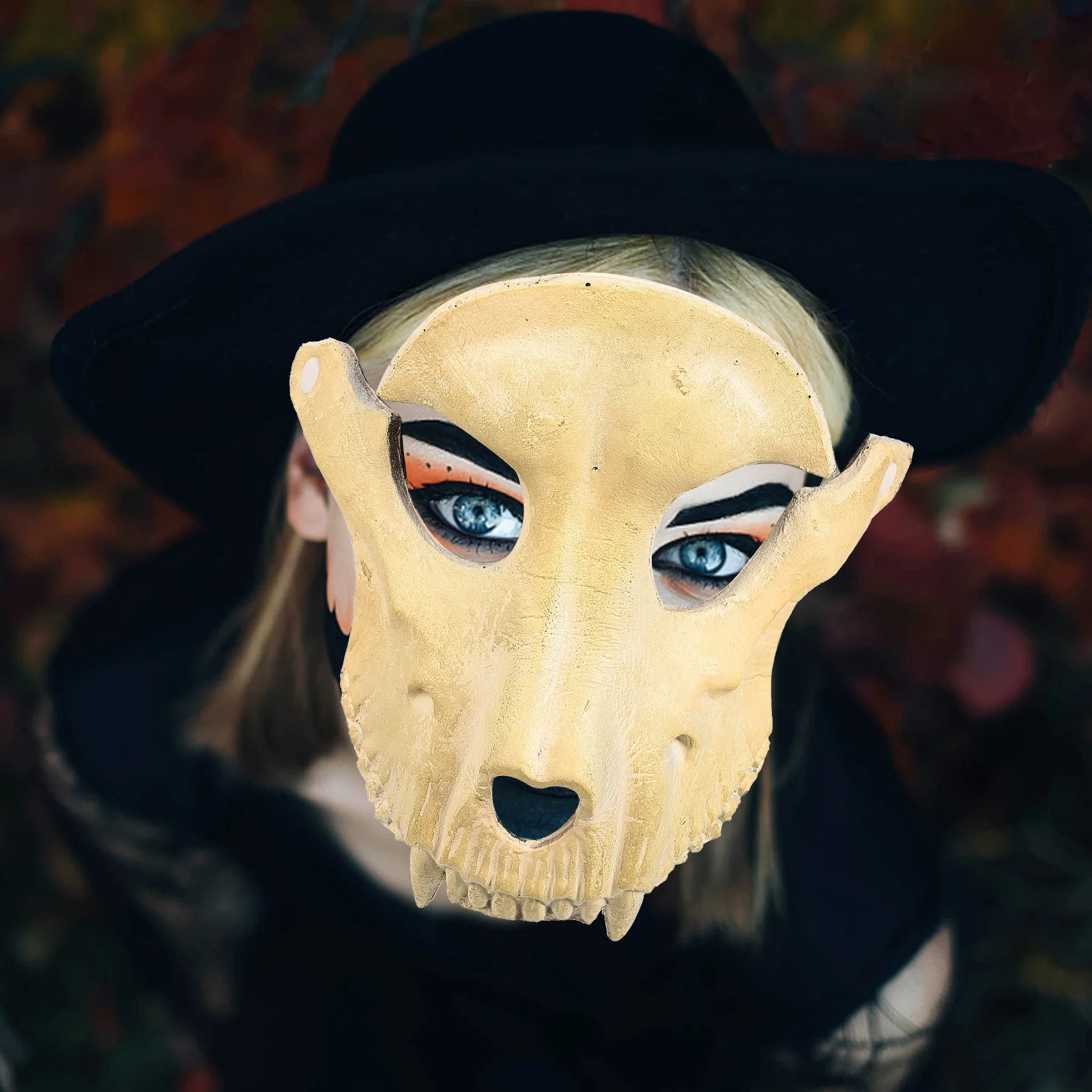 

Sheep Skull Mask Pu Foam Lightweight For Halloween Costume Party Decor Cosplay Masquerade Festival Scary Horror Dance