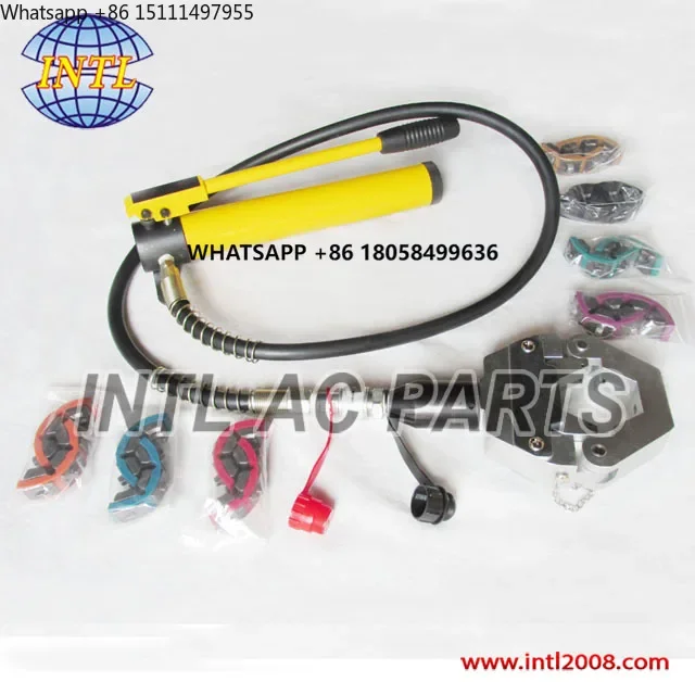 Air Conditioning Manual Hydraulic AC Hose Crimping Tool Kit