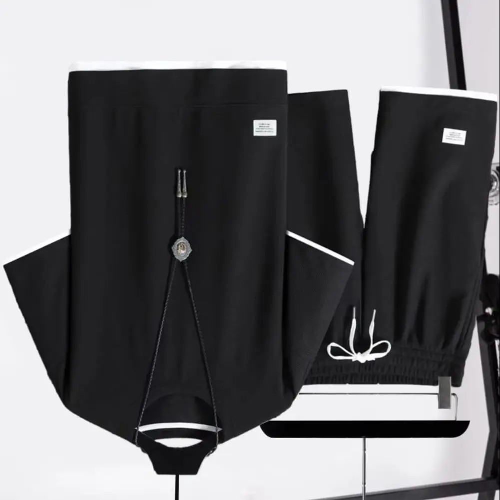 2025 Men T-shirt Shorts Set Short Sleeved T-shirt Men's Casual Sports Set Summer Loose Vacation Two-piece T-shirt Shorts Set