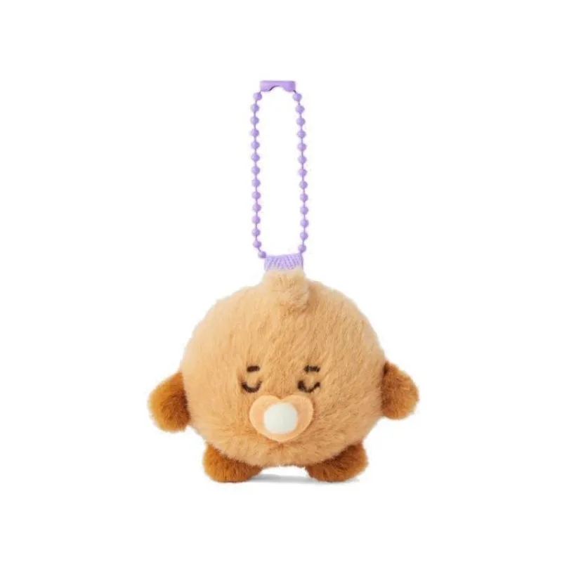 Chaveiro de pelúcia da série BT21, boneco fofo de desenho animado, pingente kawaii, acessório para fãs, produto de anime, atacado.