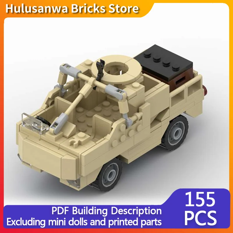 

Jackal 2 Armored Car Model MOC Building Bricks War Equipment Modular Technology Gifts Holiday Assemble Children Toys Suit
