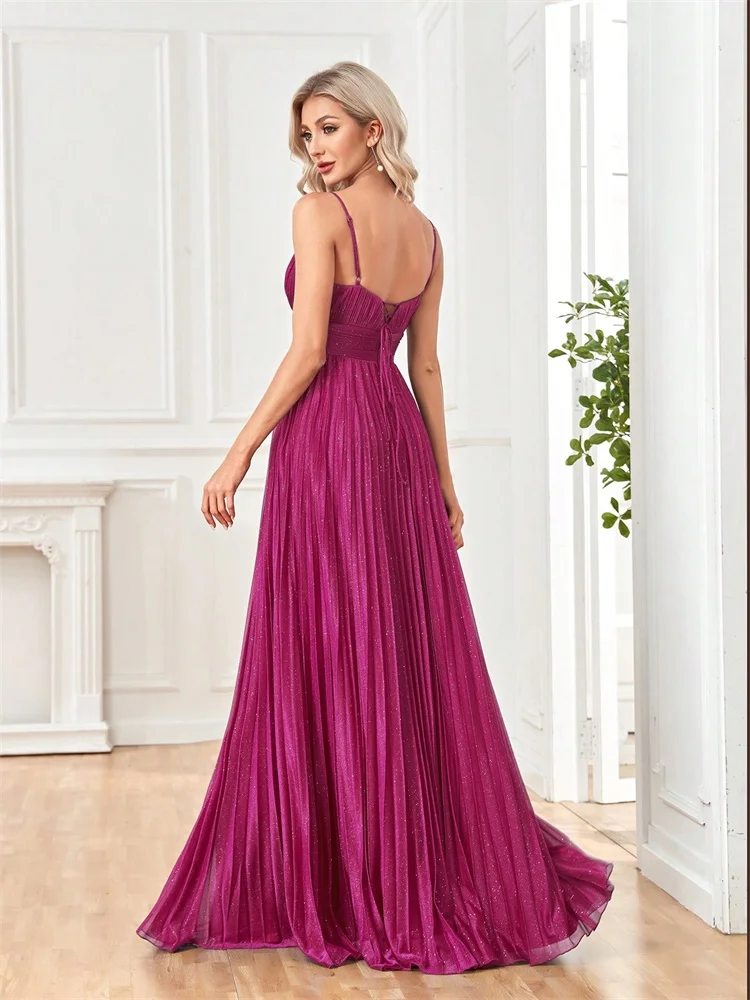 BLUEPLUM 우아한 섹시한 Blckless 정장 이브닝 드레스 2025 럭셔리 바닥 길이 여성 웨딩 파티 댄스 파티 Caicktail 가운