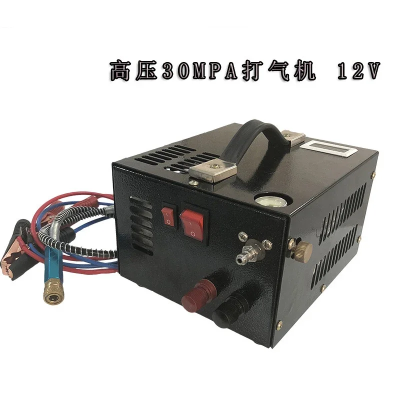 Hot Selling High Pressure HPA Mini Compressor Portable Car Pump 30MPA 300BAR 3000PSI Air Inflate Pump