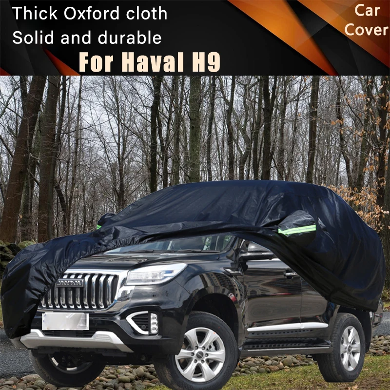 

For Haval H9 Car Full Outer Covers Outdoor Waterproof Dustproof Sun Rain Snow Protection Exterior Car Accessories