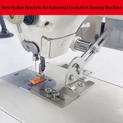 Pressing Brackets/Rulber Brackets Fitted Industrial Lockstitch Sewing Machine Pull Back Device Activity for Sleeve,Trousers+