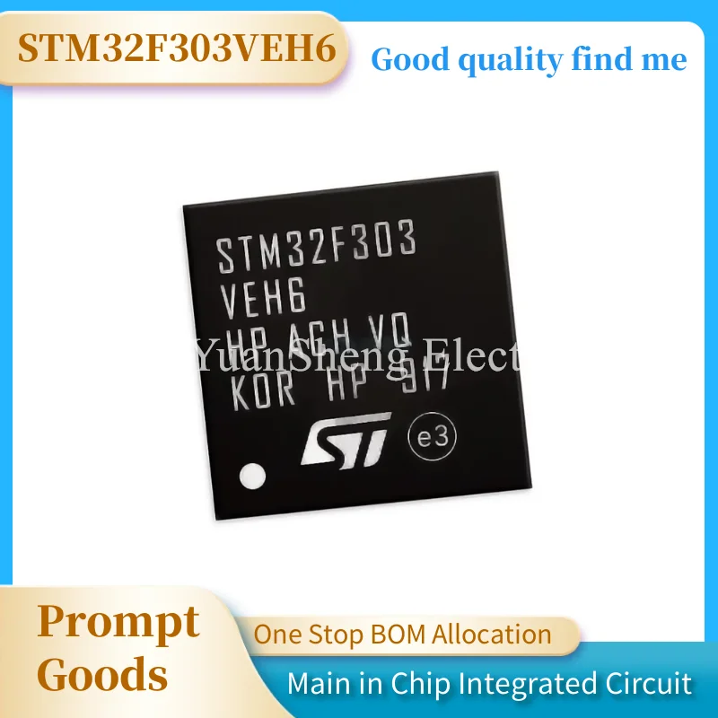 

New STM32F303VEH6 TR STM32F303VE BGA-100 chip microcontroller microcontroller