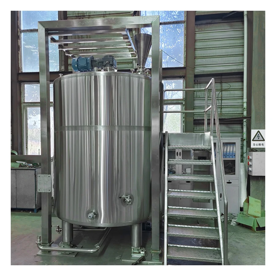 Double Wall Food And Beverages Electric Mixer Machine With Heating Or Cooling Best Price