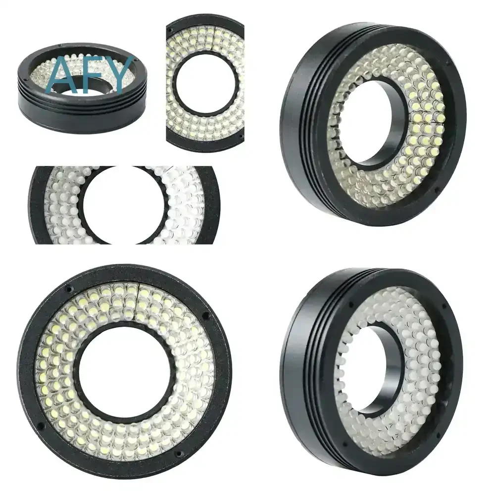 LED Ring Light 30° for RL30° Optical Instruments Machine Vision Inspection System Illuminator R G B W 24V for Production Line