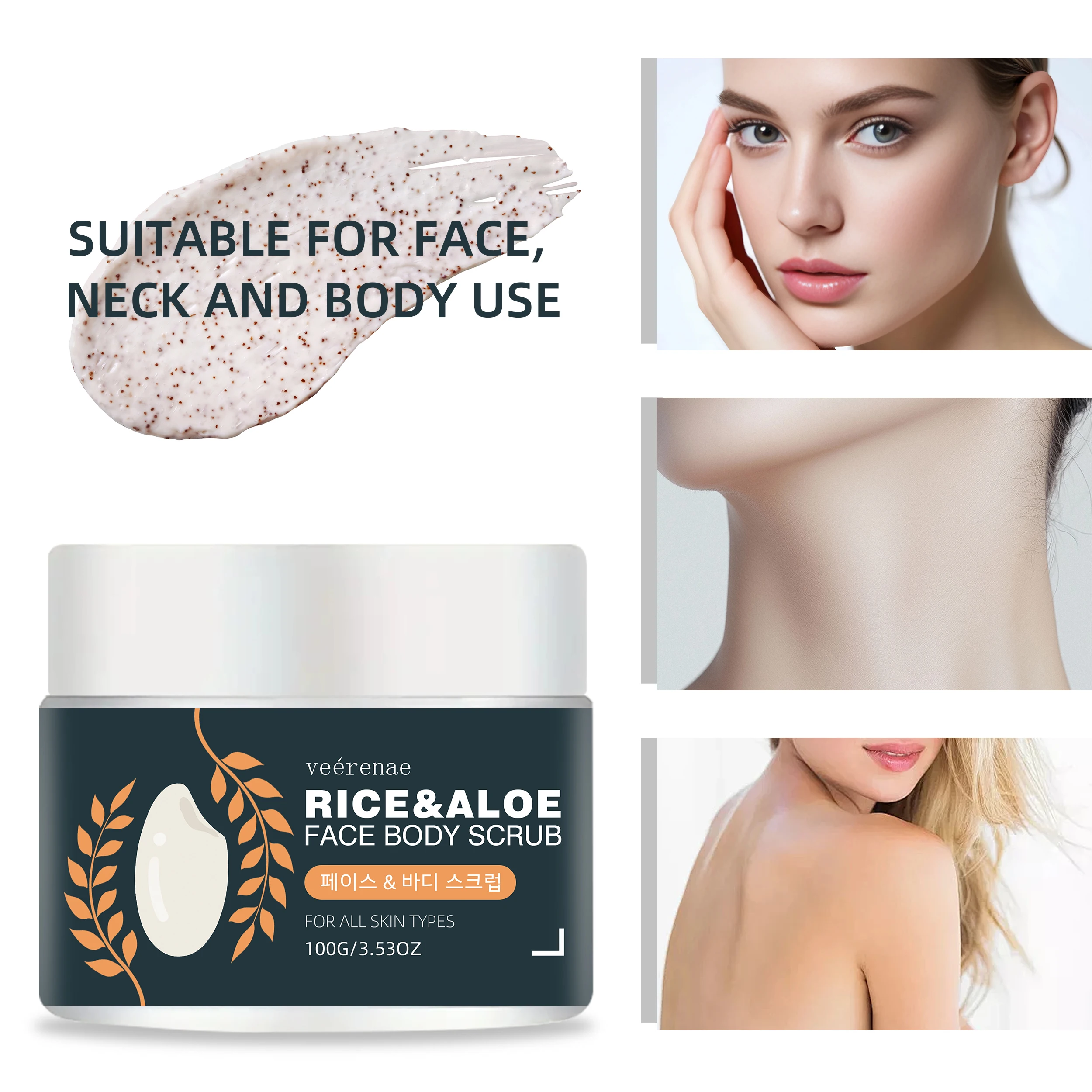 RICE & ALOE FACE BODY SCRUB, : - Exfoliating Scrub Mens 评论和价格