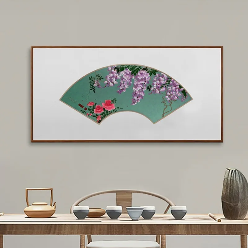 Zhu Bingren Copper Prosperity Eternal Spring Copper Mural Wall Art Decor For Entrance Living Room Office Home Ornament