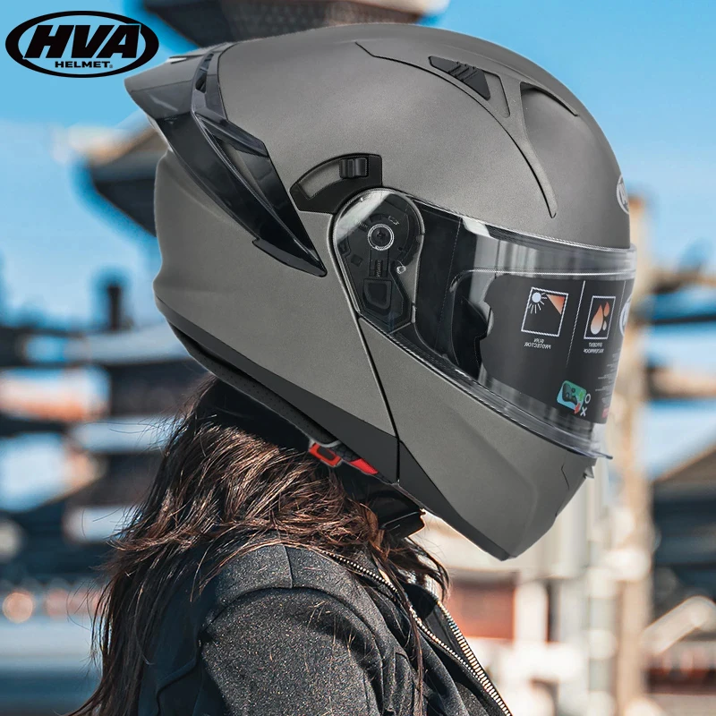 Hoch klappbarer Motorrad helm Doppel linse Modular Flip Full Face Helm hochwertige Punkt zugelassene Moto Cascos Motociclistas Kapazität