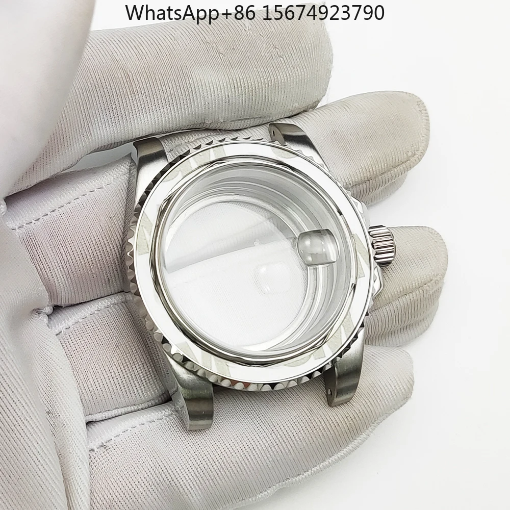 Watch case Sapphire, substitute mechanical case 8215 Seiko NH35/36 transparent back cover