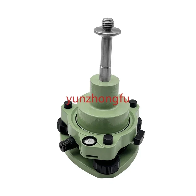 High Quality Green Three-Jaw Tribrach with Optical Plummet +  Adapter With 5/8 Thread Adaptor For Leica GPS Surveying