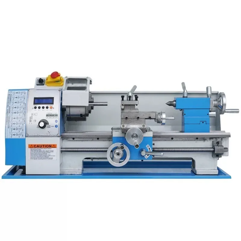 210 Multifunctional Lathe Micro Processing Machinery Small Industrial Household 220V Woodworking Metal Lathe