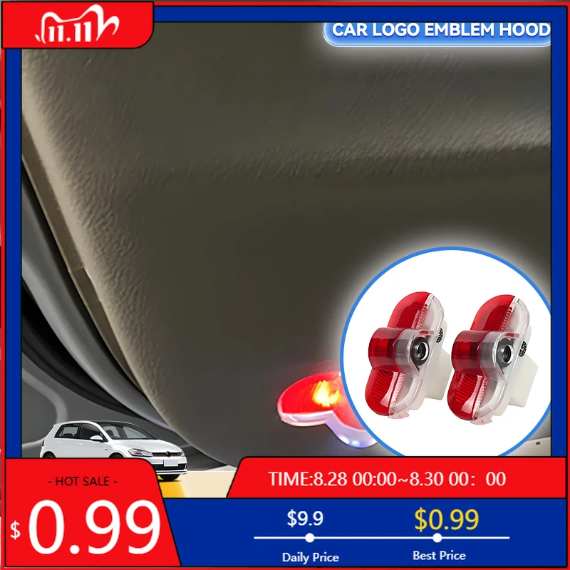 

Капоты для ламп, светодиодные лампы для украшения интерьера двери автомобиля, аксессуары для VW Caddy MK3 Bora Lavida Golf 3 4 MK3 Beetle Jetta MK4 S