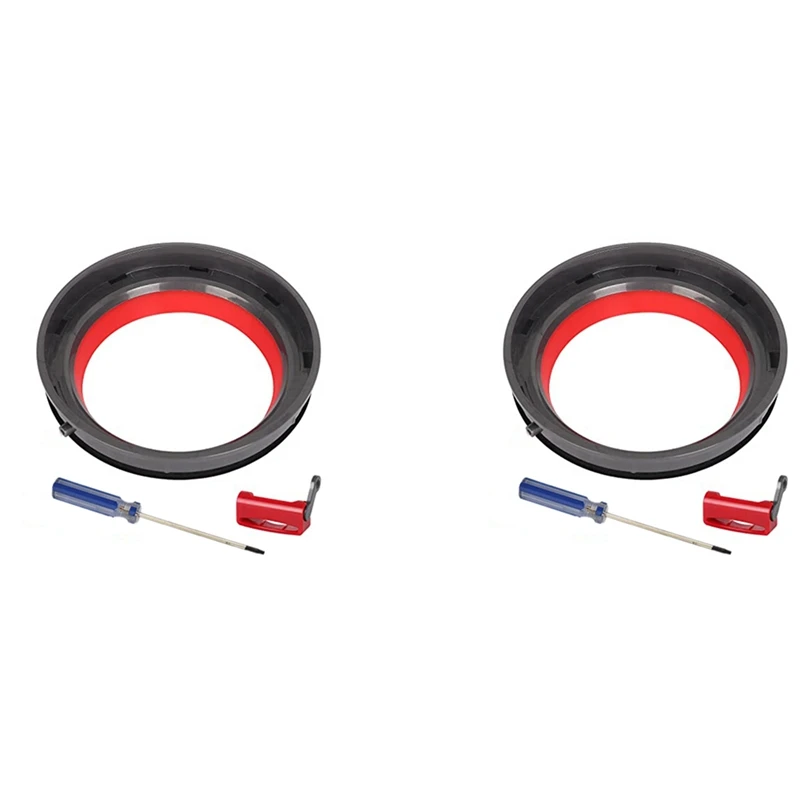 2X Dust Bin Sealing Ring Replacement For Dyson V11 V15 SV14 SV15 SV22 Vacuum Cleaner Dust Bucket Replacement Parts