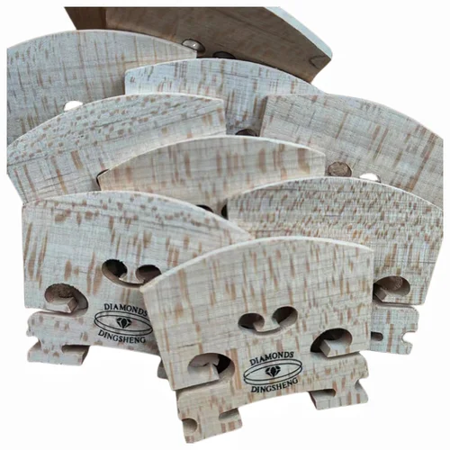 Puente de violín de alta calidad, madera de arce, tamaño 4/4 a 1/8, accesorios para violín, envío gratis