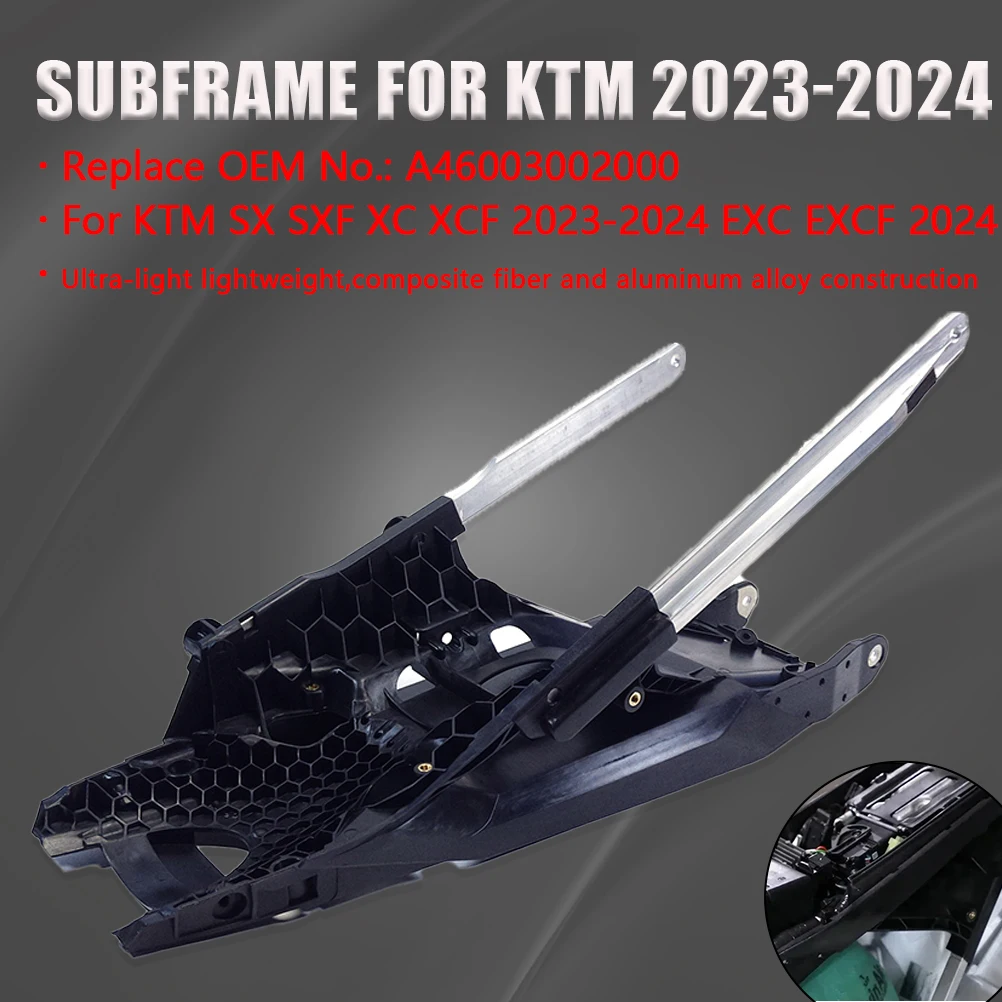

Для мотоцикла KTM 2023-2024 подрамник, кронштейн задней бабки заднего сиденья, кронштейн SX SXF XC XCF 2023-2024 EXC EXCF XCW XCFW XWF SMR 2024