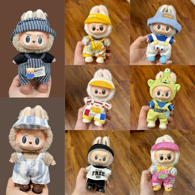 Vestiti per mini bambole adatti per accessori Labubu Vestiti Tute carine Nessuna bambola