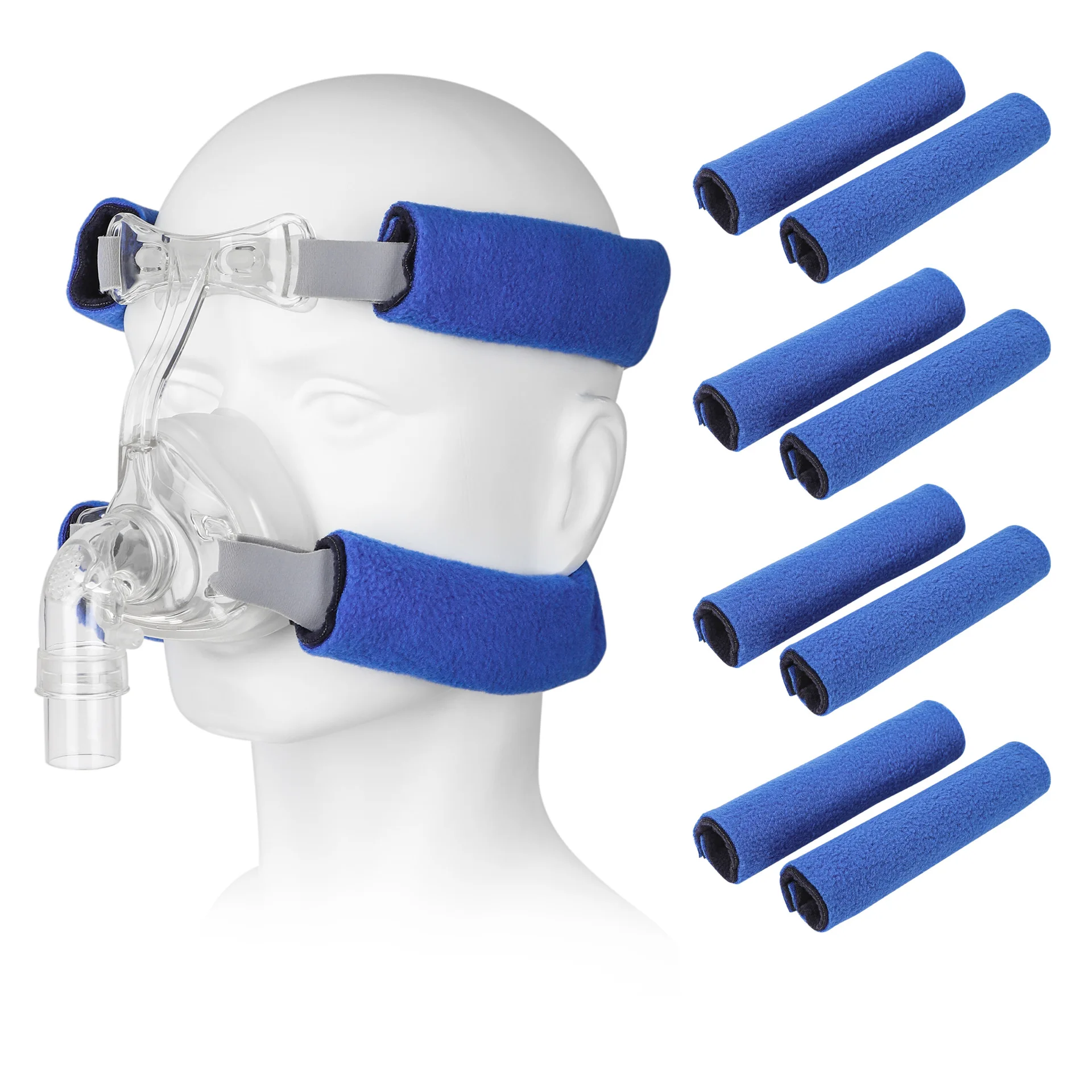 

CPAP Mask Padding - Face Protection Straps with Neck Support