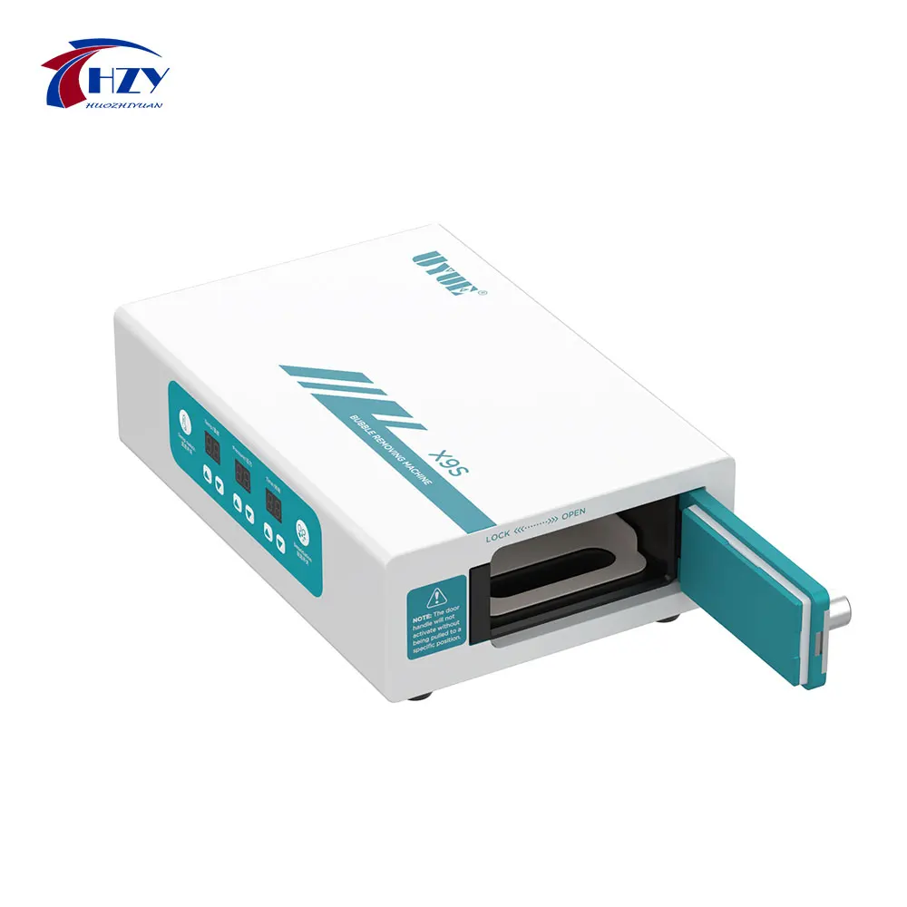 

UYUE X9S CNC LCD Defoaming Machine 7 Inch LCD Screen Defoaming Mini Air Bubbles Removal Machine for Mobile Phone Repair Tool