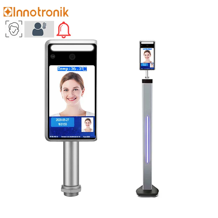 Innotronik Non-contact Body Temperature Face Recognition Automatically Identify Unmasked Alarm Camera DAP-2020SSA