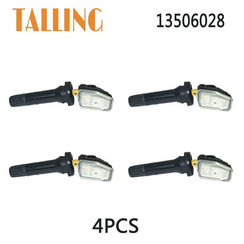 

13506028 4Pcs TPMS Tire Pressure Sensor for Opel Antara Astra J K Corsa Buick Encore Cadillac SRX Chevrolet Camaro GMC Terrain