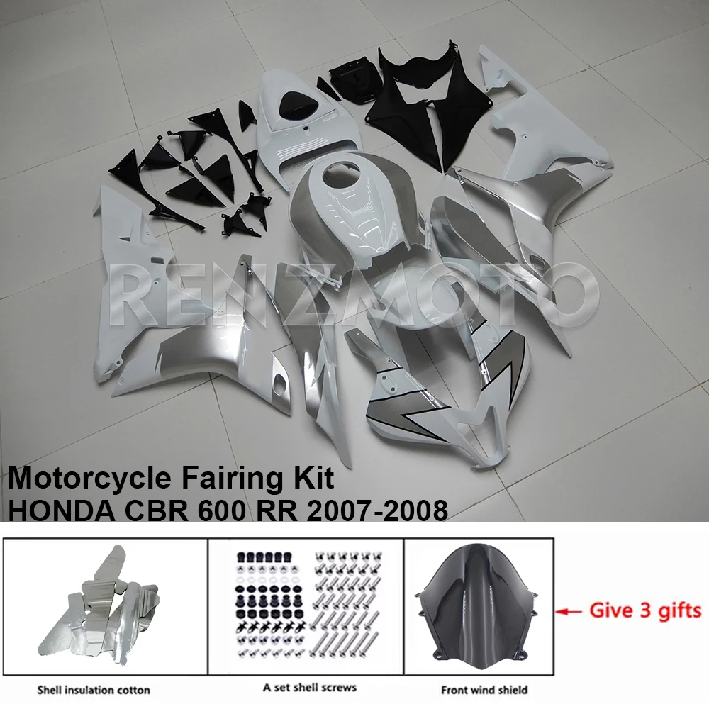 

H0607-112a Motorcycle Fairing Set Body Kit Plastic For HONDA CBR 600 RR 2007-2008 Accessories ABS Injection Bodywork