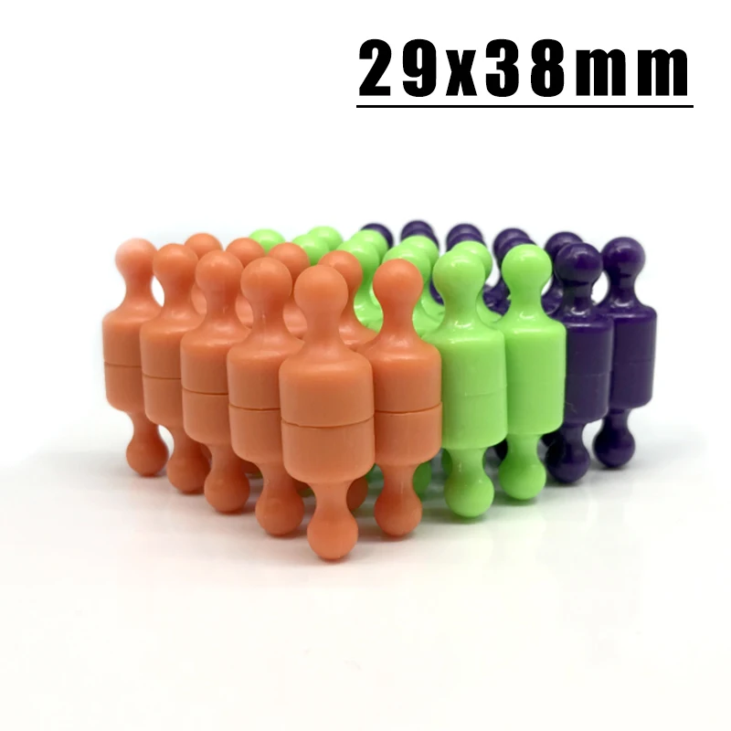 5/10/15/20/25 Pcs Super Strong Neodymium Magnetic Pushpins Sucker Thumbtack N52 Fridge Magnets Push Pin Refrigerator Whiteboard