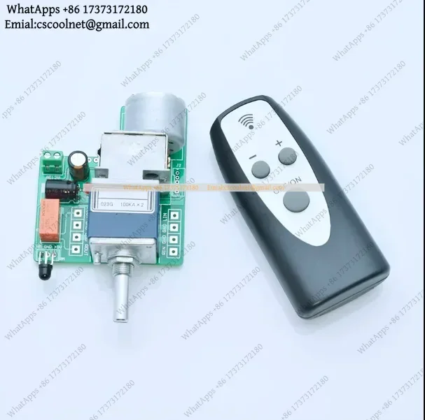 YX2 ALPS27 HiFi IR Remote Volume Control Board — Motor Potentiometer for Amplifier Preamp DIY