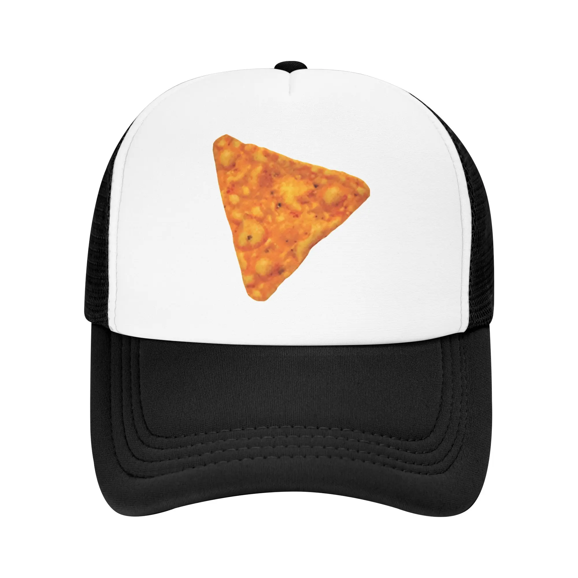 

Mesh Sun Hats Dorito Tortilla Chip Summer Hip Hop Hats For Women Men Streetwear Adjustable Kpop Rock Baseball Cap