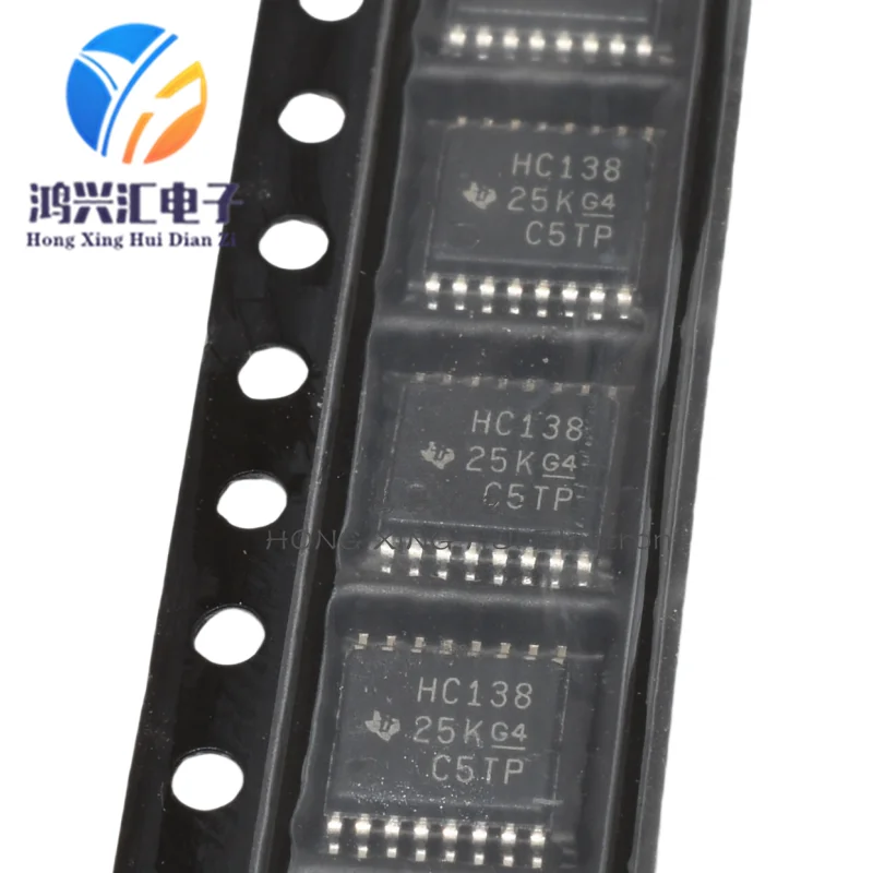 New/Original SN74HC138PWR TSSOP-16 3-Line to 8-Line Decoder Chip