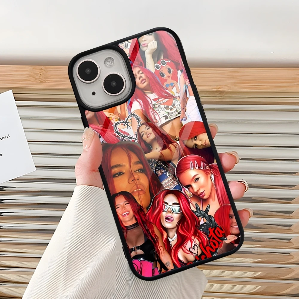 Karol G Manana Sera Bonito Phone Case For Iphone 16 Pro 15 Pro Max 14 12 11 13 Mini 8 7 Plus X Xs XR PC+TPU Design Cover