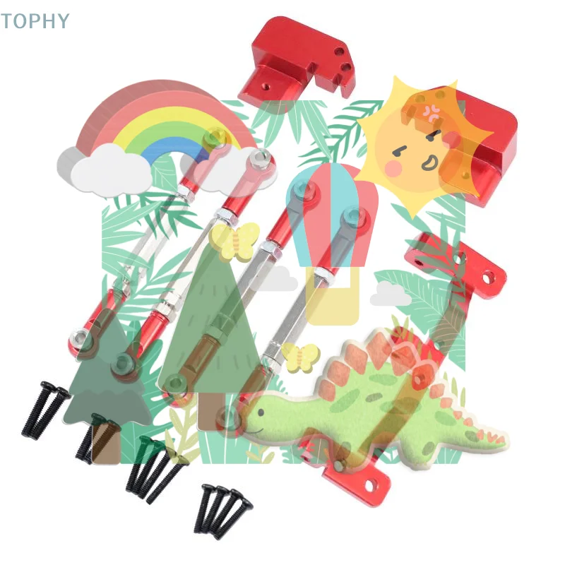 

Комплект кронштейнов для переоборудования задней оси с 4-звенными подвесками серии MN82 для модификации радиоуправляемых пикапов LC79