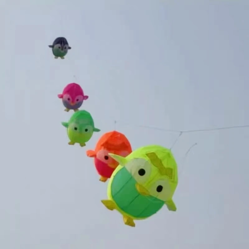 Pinguïn vliegers vliegend speelgoed voor kinderen vliegers zachte vliegers Buitenspellen Opblaasbaar speelgoed vlieger voor kitesurfen adelaar de pijp kit leuk