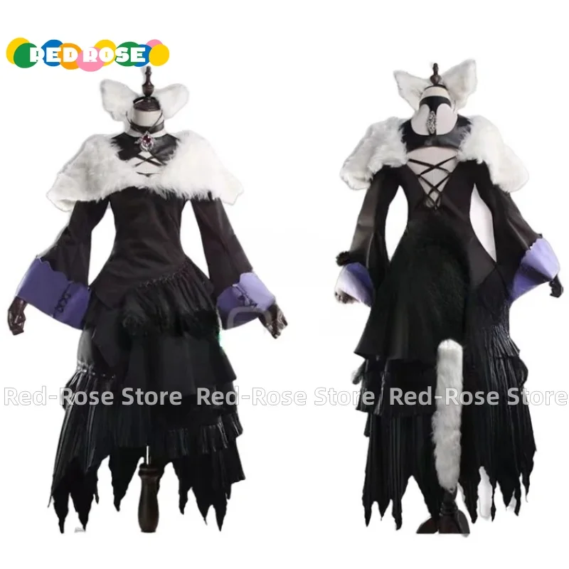 

Final Fantasy XIV FF 14 Y'shtola/Ya Shutora Cos Cosplay Costume Party Christmas Halloween Custom Made Any Size