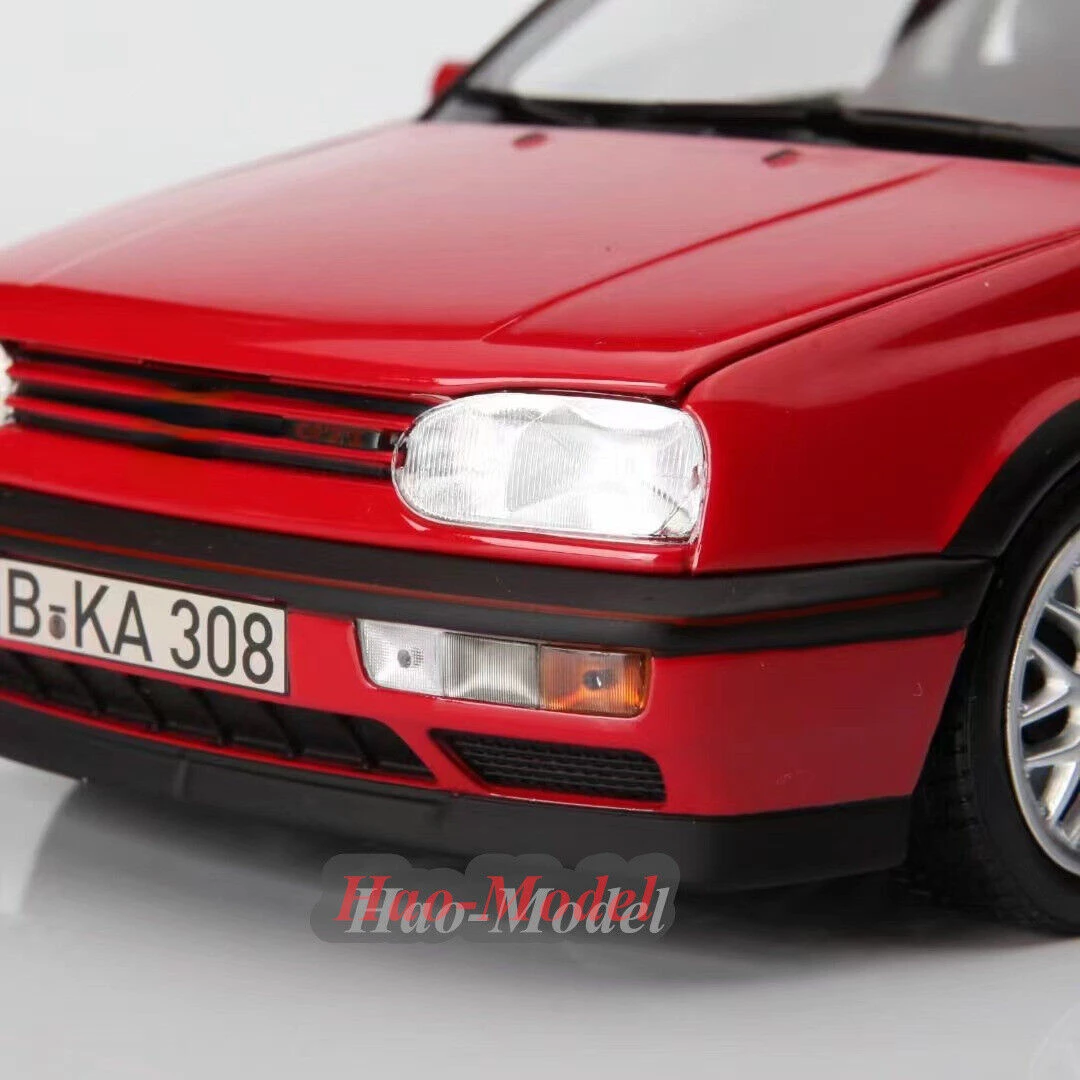 NOREV 1/18 For VW Golf GTI 1996 Flash Alloy Diecast Car Model Toys Boys Birthday Gifts Hobby Display Collection Simulation Red