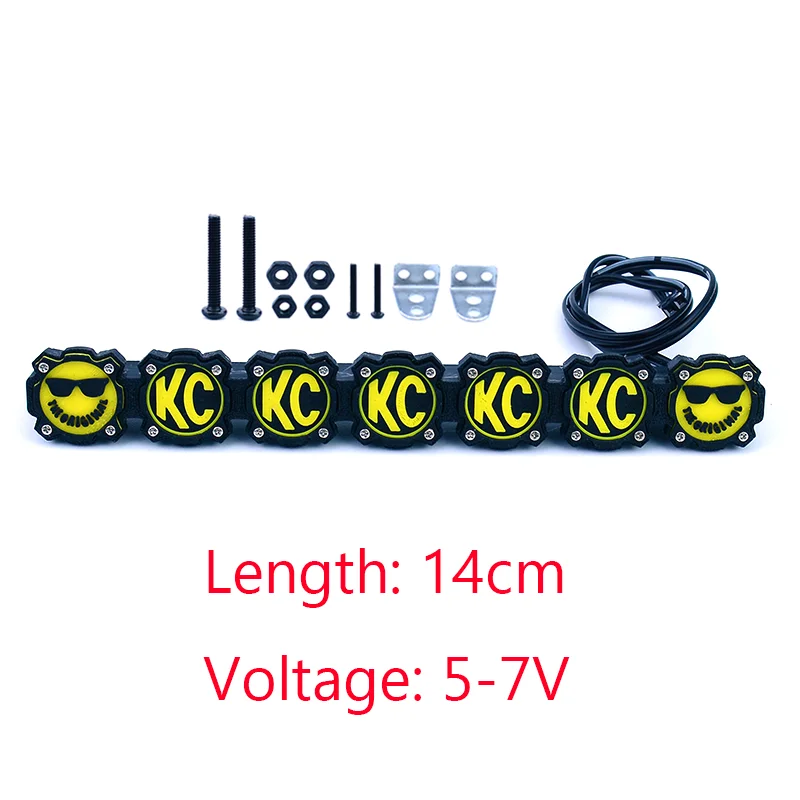 LED Simulatie Daklichten voor 1/10 RC Crawler Auto Traxxas Trx4 Axiale Scx10 Yikong RC4WD D90 Croboll MK07 MJX H8H