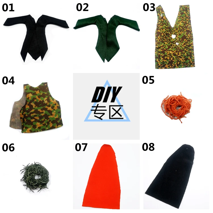 

1:18 Scale Movable Soldier Clothes Armor Scarf Cloak DIY Accessories Model ABS Suitable for 3.75-inch Joytoy Acid Rain Soldiers