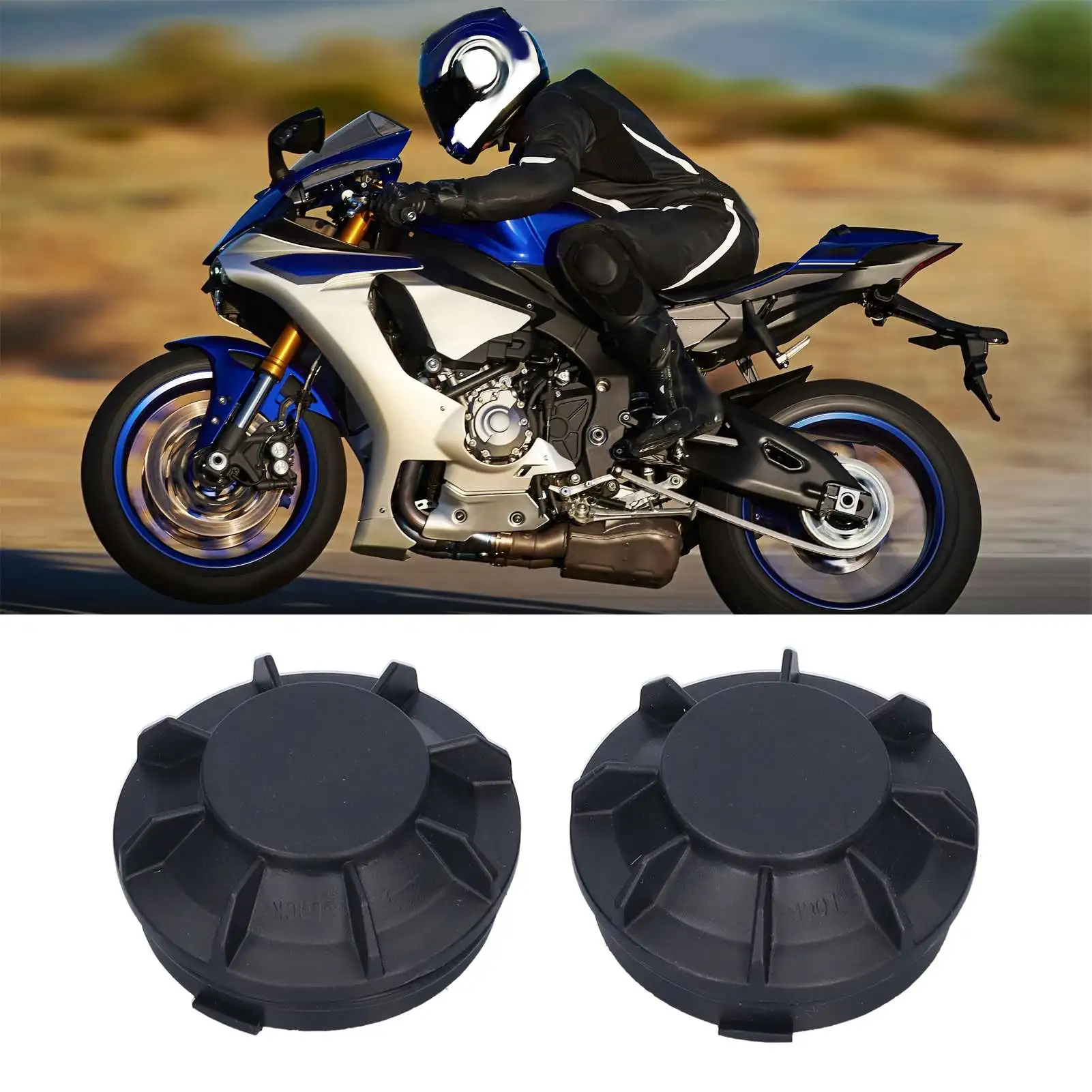 

Pair of Motorcycle Headlight Tail Cover Rear Boots for Yamaha YZF R1/YZF R6/CBR600F/CBR600RR/CBR900RR