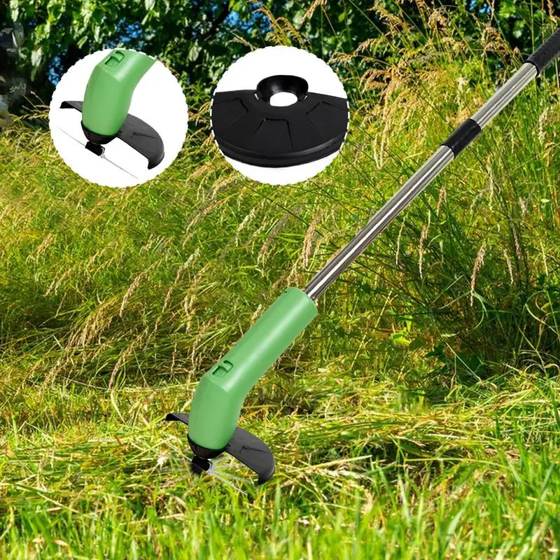 휴대용 전기 잔디 트리머 미니 잡초 제거기 소형 무선 전기 에저 잔디 커터 휴대용 잔디 깎는 기계 제초 도구